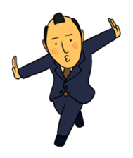 Samrai-boy and pleasant friends sticker #687866