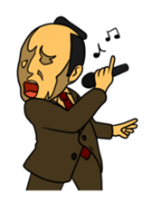 Samrai-boy and pleasant friends sticker #687873