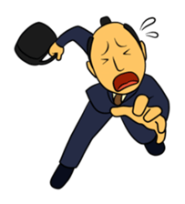 Samrai-boy and pleasant friends sticker #687876