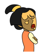 Samrai-boy and pleasant friends sticker #687892