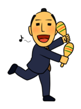 Samrai-boy and pleasant friends sticker #687901