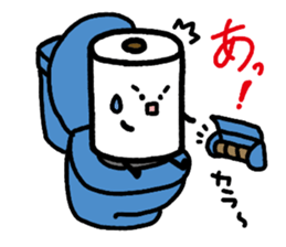 Toilet paper sticker2 sticker #688066