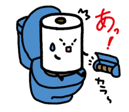 Toilet paper sticker2 sticker #688066