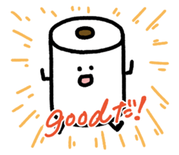 Toilet paper sticker2 sticker #688074