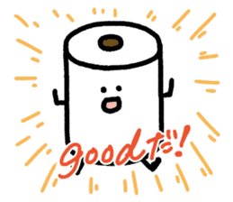 Toilet paper sticker2 sticker #688074