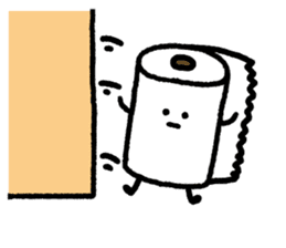 Toilet paper sticker2 sticker #688077