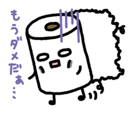 Toilet paper sticker2 sticker #688081