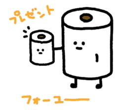Toilet paper sticker2 sticker #688082