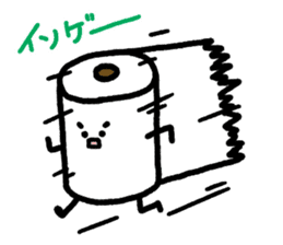 Toilet paper sticker2 sticker #688083