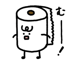 Toilet paper sticker2 sticker #688089