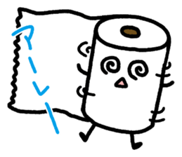 Toilet paper sticker2 sticker #688098
