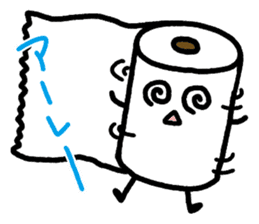 Toilet paper sticker2 sticker #688098