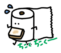 Toilet paper sticker2 sticker #688099
