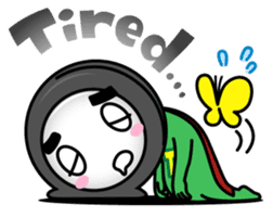 Tire-Korokoro-Man sticker #688227