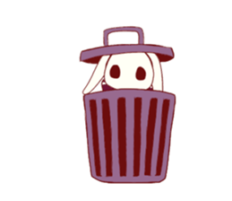 Ribbon rabbit* sticker #688444