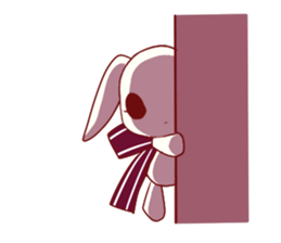 Ribbon rabbit* sticker #688445