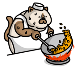 Sweaty Cat Part 2 sticker #688497