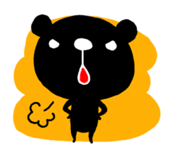 Black Bear sticker #688986