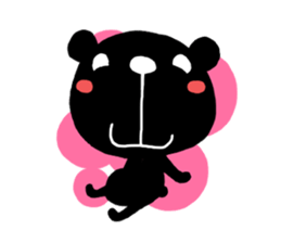 Black Bear sticker #688991