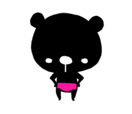 Black Bear sticker #688992
