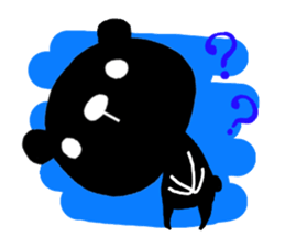 Black Bear sticker #688996