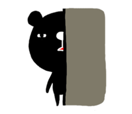 Black Bear sticker #688997
