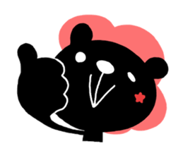 Black Bear sticker #689004