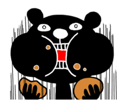 Black Bear sticker #689010