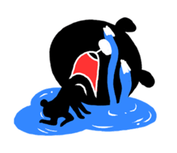 Black Bear sticker #689011