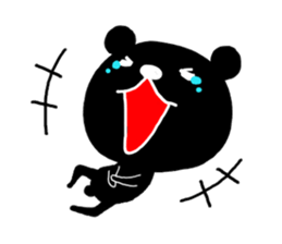 Black Bear sticker #689013