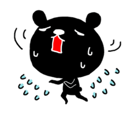 Black Bear sticker #689015