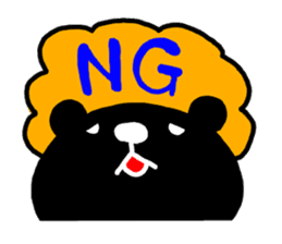 Black Bear sticker #689017