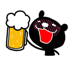 Black Bear sticker #689019