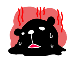 Black Bear sticker #689020
