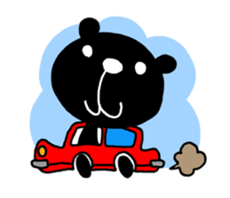 Black Bear sticker #689021