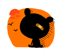 Black Bear sticker #689022