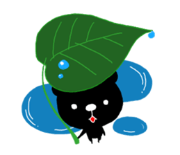 Black Bear sticker #689023