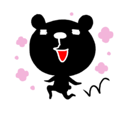 Black Bear sticker #689024