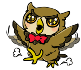 owl-Sticker sticker #689152