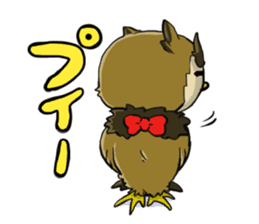 owl-Sticker sticker #689155