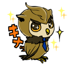 owl-Sticker sticker #689159
