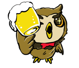 owl-Sticker sticker #689162