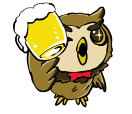 owl-Sticker sticker #689162