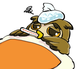 owl-Sticker sticker #689165