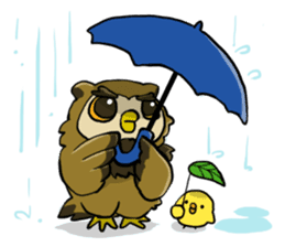 owl-Sticker sticker #689168