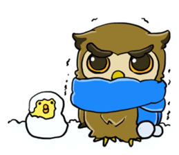 owl-Sticker sticker #689171