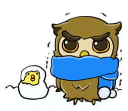 owl-Sticker sticker #689171