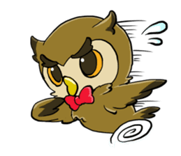 owl-Sticker sticker #689177