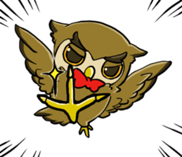 owl-Sticker sticker #689180