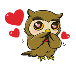 owl-Sticker sticker #689181